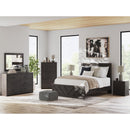 Signature Design by Ashley Prendonea B3789-92 Two Drawer Night Stand IMAGE 8