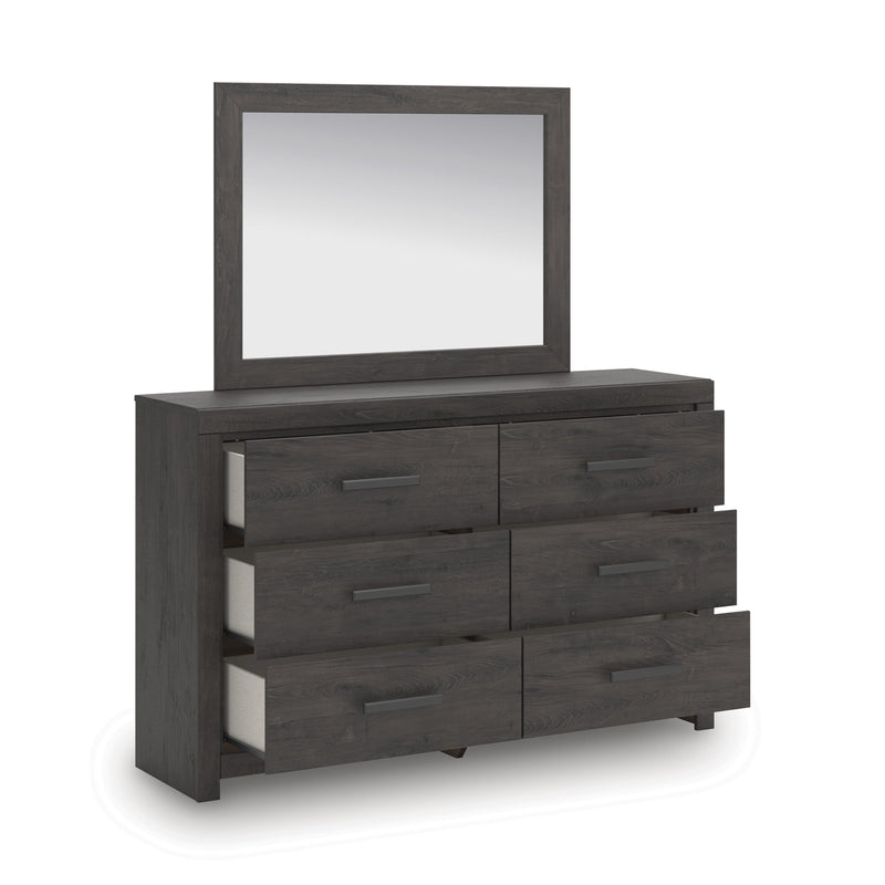 Signature Design by Ashley Prendonea 6-Drawer Dresser with Mirror B3789-31/B3789-36 IMAGE 2