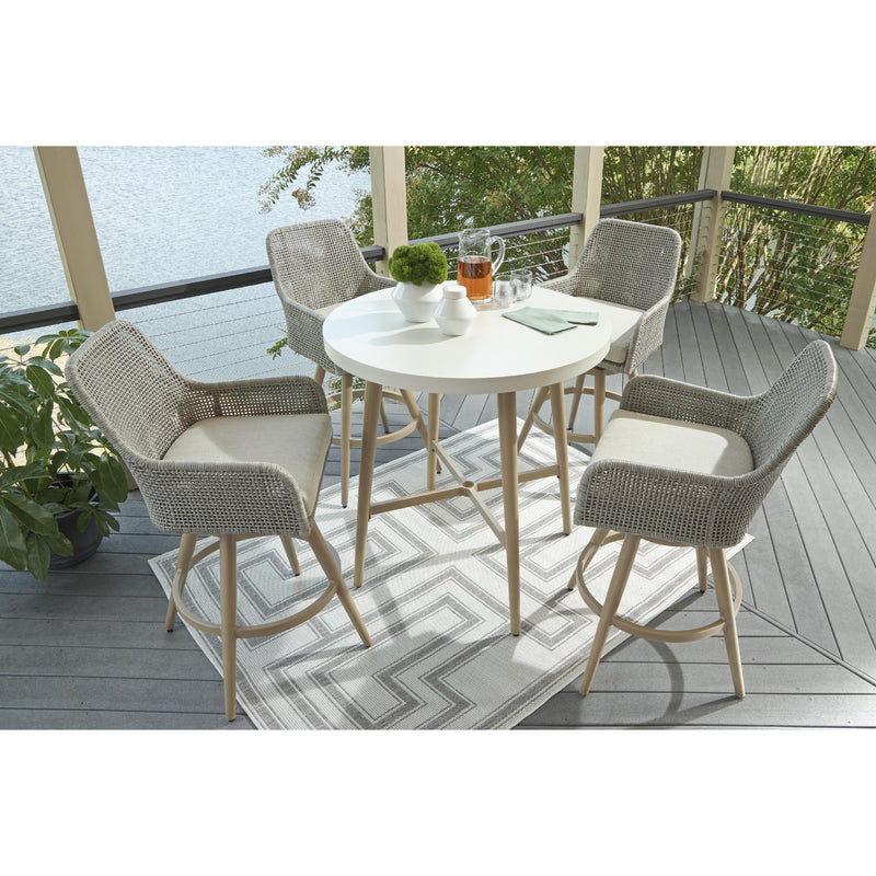 Signature Design by Ashley Seton Creek P798-130 Barstool with Cushion IMAGE 7