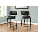  Monarch I 2245 Set of 2 Barstools - Black IMAGE 2