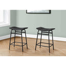  Monarch I 2384 Set of 2 Barstools - Black IMAGE 2