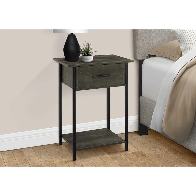  Monarch I 3815 Accent Table - Dark Bronze/Black IMAGE 3