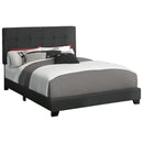  Monarch I 5805Q Queen Bed - Black IMAGE 1