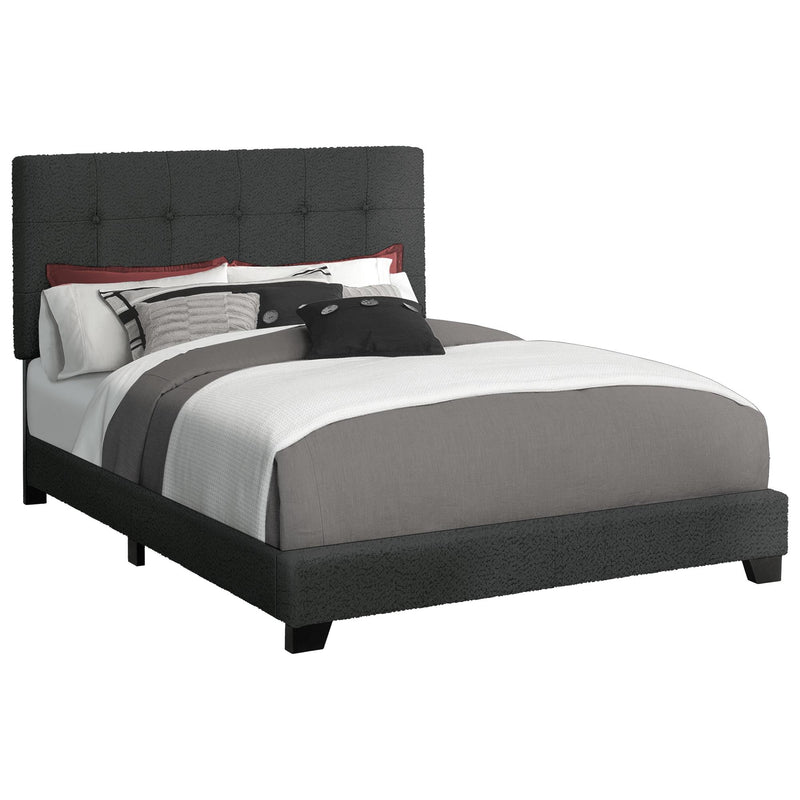  Monarch I 5805Q Queen Bed - Black IMAGE 1