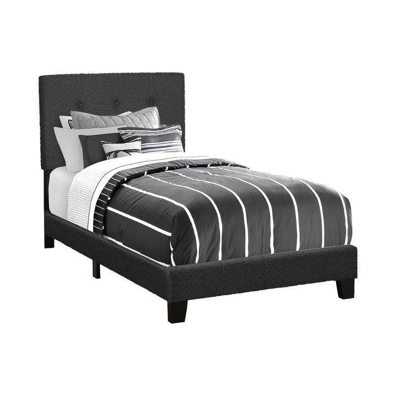  Monarch I 5805T Twin Bed - Black IMAGE 1