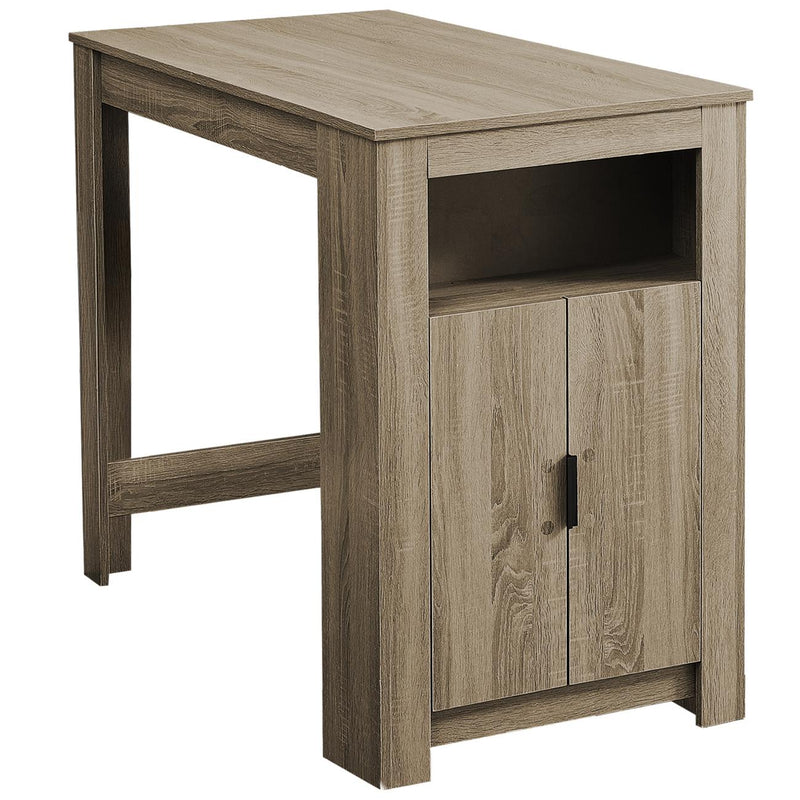  Monarch I 1203 Counter Height Dining Table - Dark Taupe IMAGE 1