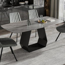  IFDC T-1560 Dining Table - Armani Grey IMAGE 1