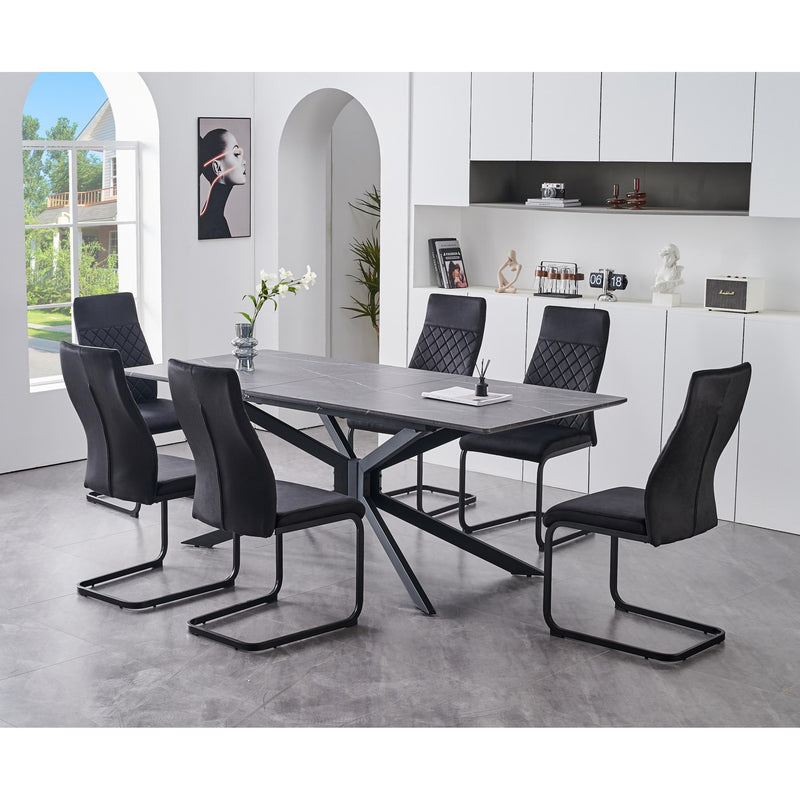 IFDC Dining Table with Pedestal Base T-1570 IMAGE 2