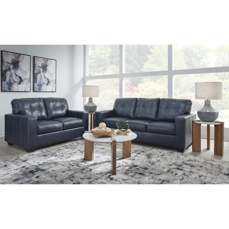 Signature Design by Ashley Santorine Stationary Leather Match Sofa 2170738C IMAGE 6