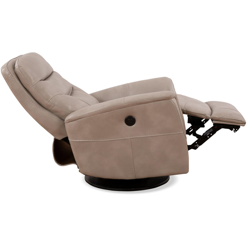 IFDC Power Swivel Glider Rocker Polyurethane Recliner with Wall Recline IF-6301 IMAGE 5