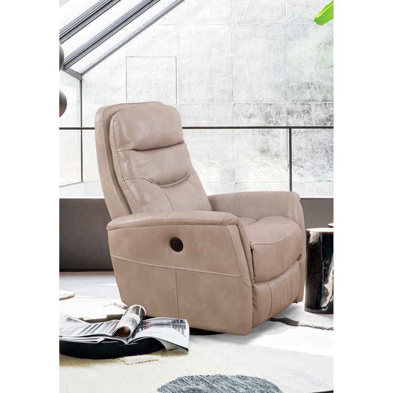 IFDC Power Swivel Glider Rocker Polyurethane Recliner with Wall Recline IF-6301 IMAGE 8