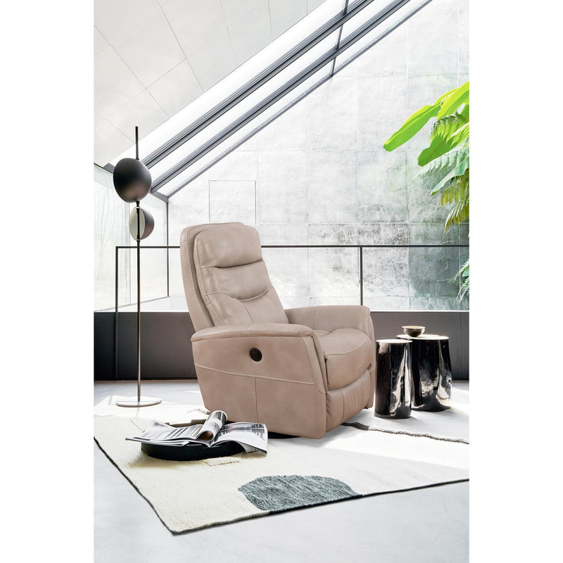 IFDC Power Swivel Glider Rocker Polyurethane Recliner with Wall Recline IF-6301 IMAGE 9