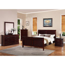  Titus Furniture Louis Phillipe Chest (Dark Cherry) IMAGE 1