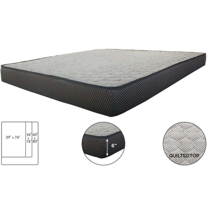 Titus Furniture T6 39" Foam Mattress IMAGE 1