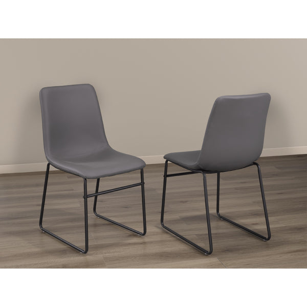 Titus Furniture T211G Dining Chairs (2/box) (Grey) IMAGE 1