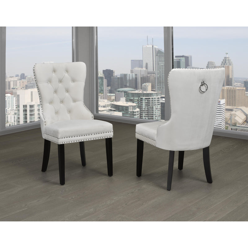 Titus Furniture T246C Dining Chairs (Cream) (2/box) IMAGE 1