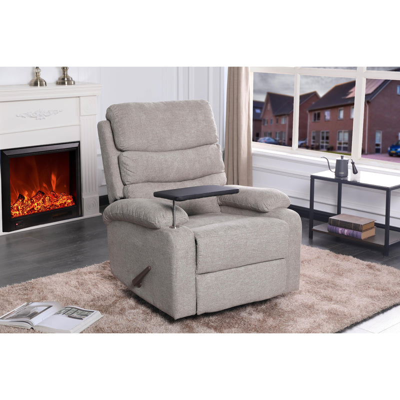 Titus Furniture T1018 Swivel Rocker Recliner Chair IMAGE 1