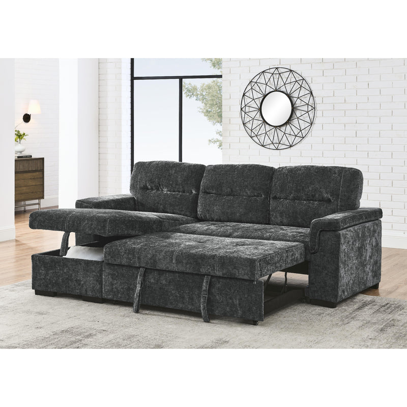 Titus Furniture T1218 Pull‐Out Sofa Sectional IMAGE 2