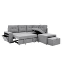 Titus Furniture T1226 Pull‐Out Sofa Sectional IMAGE 3