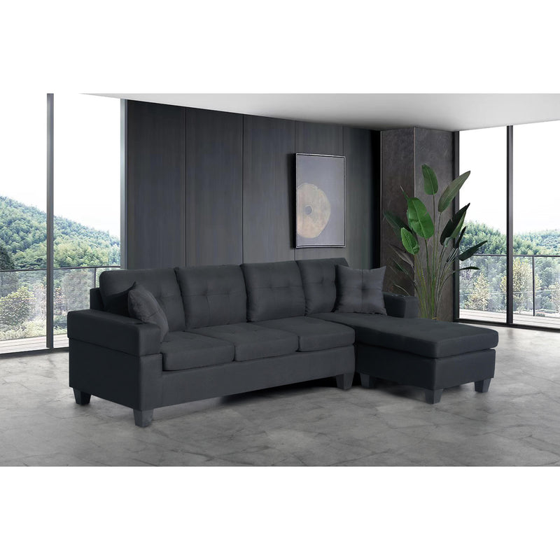 Titus Furniture T1239G Sofa Sectional (Grey) IMAGE 1