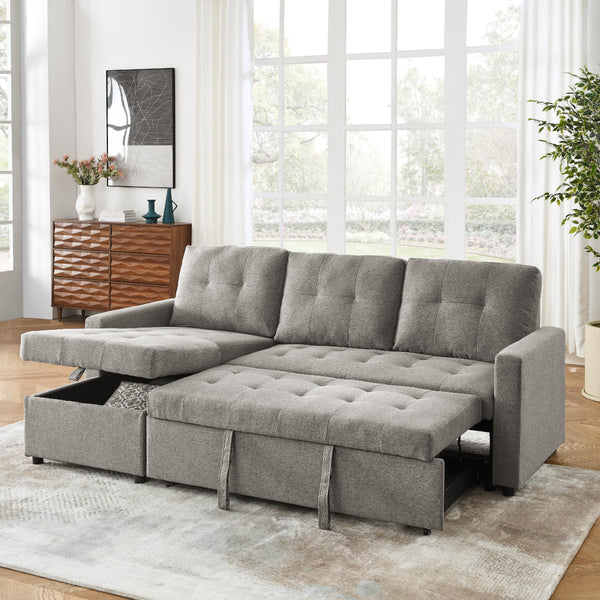 Titus Furniture T1245 Pull‐Out Sofa Sectional IMAGE 1