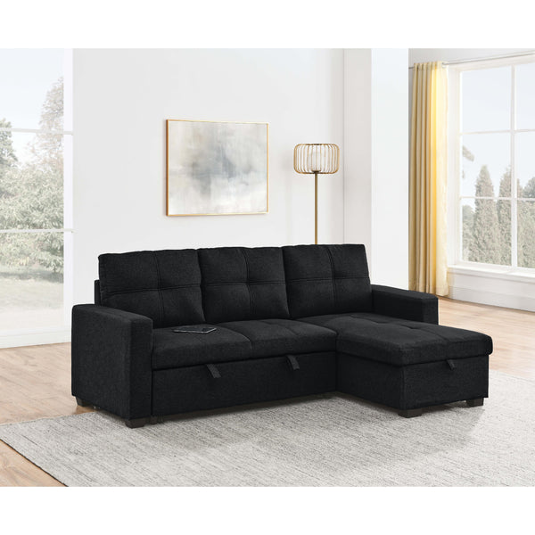 Titus Furniture T1247B Pull‐Out Sofa Sectional IMAGE 1