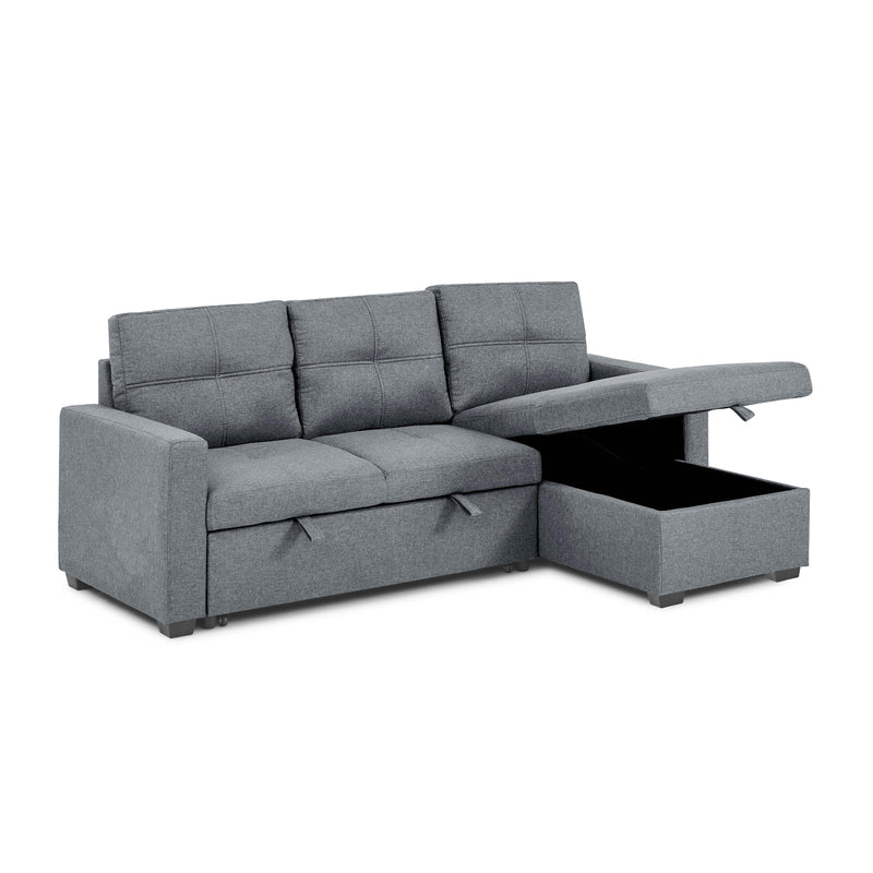 Titus Furniture T1247G Pull‐Out Sofa Sectional IMAGE 2