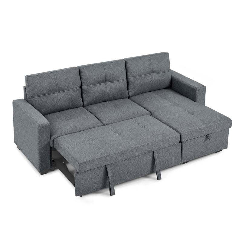 Titus Furniture T1247G Pull‐Out Sofa Sectional IMAGE 3