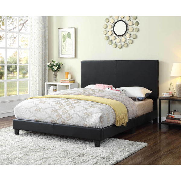 Titus Furniture T2110B‐S 39" Adjustable Headboard and Bed (Black) IMAGE 1