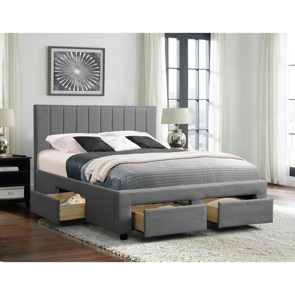 Titus Furniture T2157‐Q 60" Platform Bed with Storage IMAGE 1