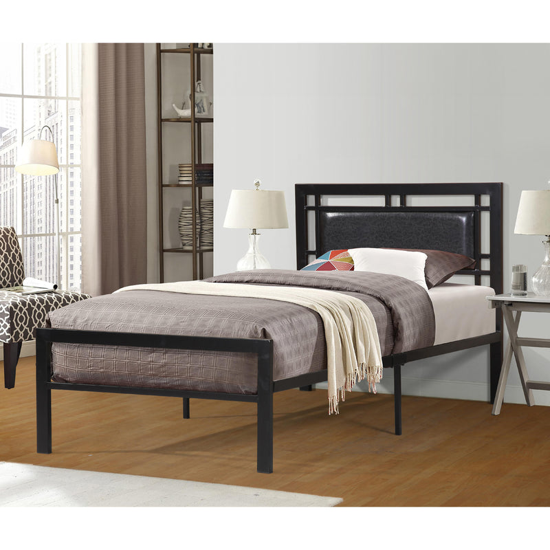 Titus Furniture T2201B‐S 39" Platform Bed (Black) IMAGE 1