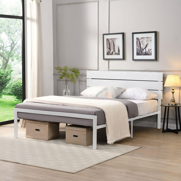 Titus Furniture T2205W-S 39" Platform Bed (White) IMAGE 1