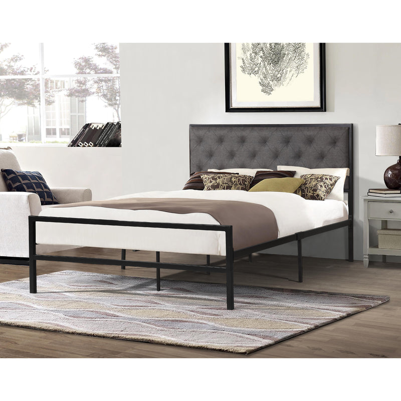 Titus Furniture T2208G‐S 39" Platform Bed (Grey) IMAGE 1