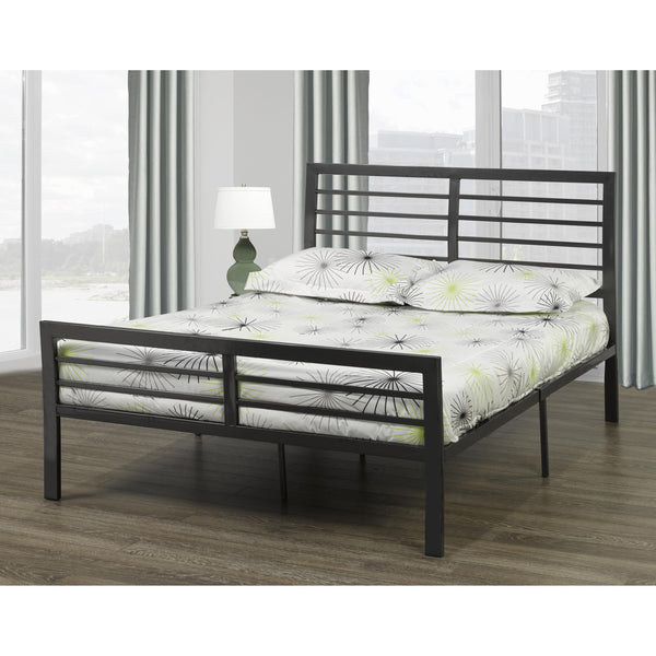 Titus Furniture T2336C‐S 39" Platform Bed (Charcoal) IMAGE 1