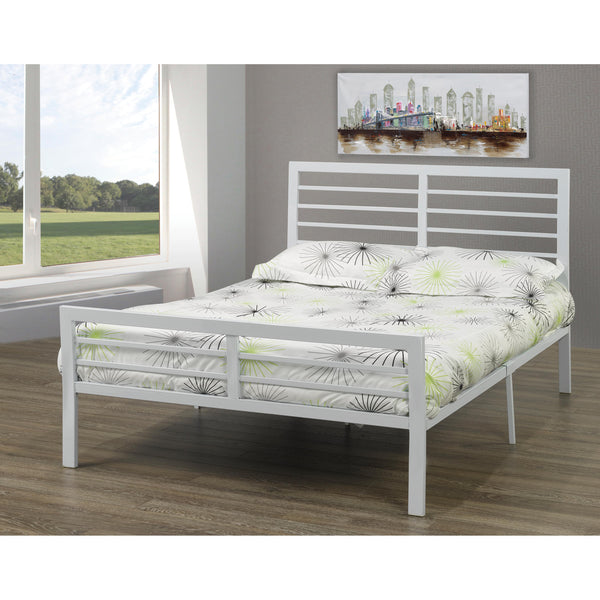 Titus Furniture T2336W‐S 39" Platform Bed (White) IMAGE 1