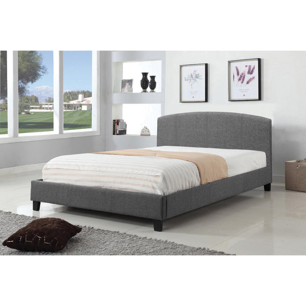 Titus Furniture T2355G‐S 39" Platform Bed (Grey) IMAGE 1