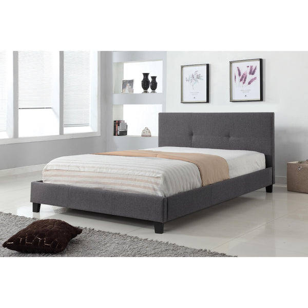 Titus Furniture T2358G‐D 54" Platform Bed (Grey) IMAGE 1