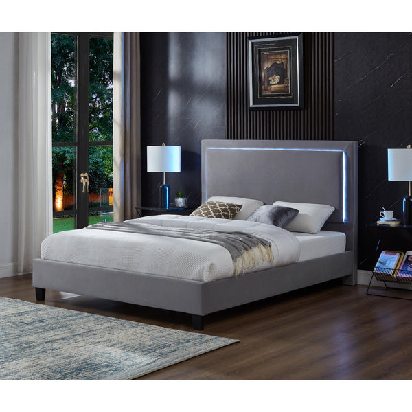 Titus Furniture T2365-D 54" Platform Bed with Light IMAGE 1