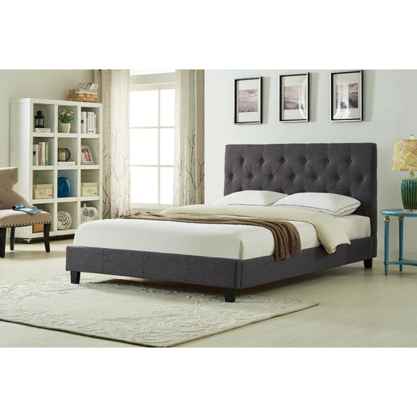 Titus Furniture T2366C‐S 39" Platform Bed (Charcoal) IMAGE 1