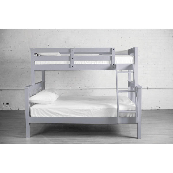 Titus Furniture T2501G 39"/54" Bunk Bed (Grey) IMAGE 1