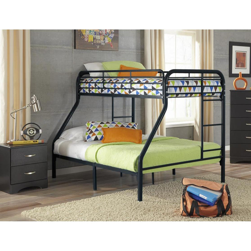 Titus Furniture T2820B 39”/54” Bunk Bed (Black) IMAGE 1