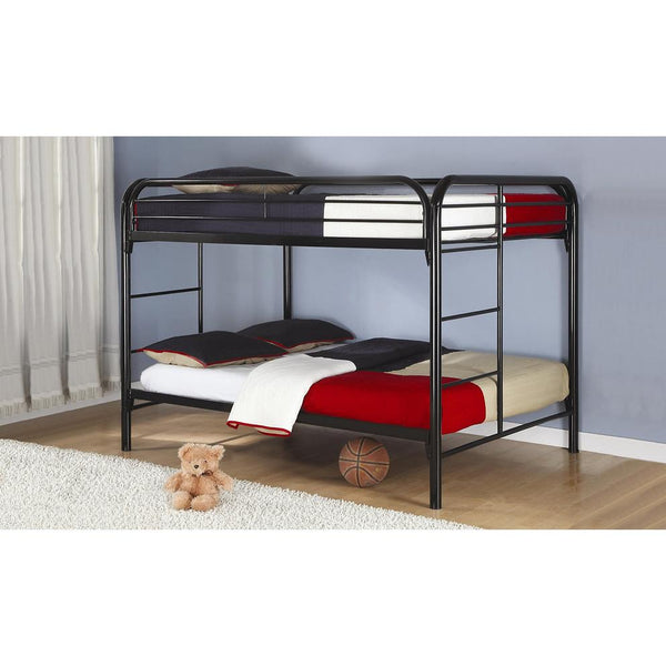 Titus Furniture T2830B 54”/54” Bunk Bed (Black) IMAGE 1