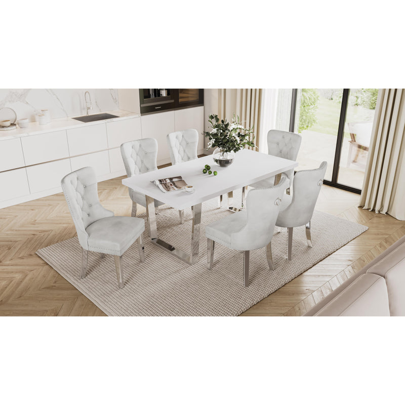 Titus Furniture T3360‐T Dining Table IMAGE 4