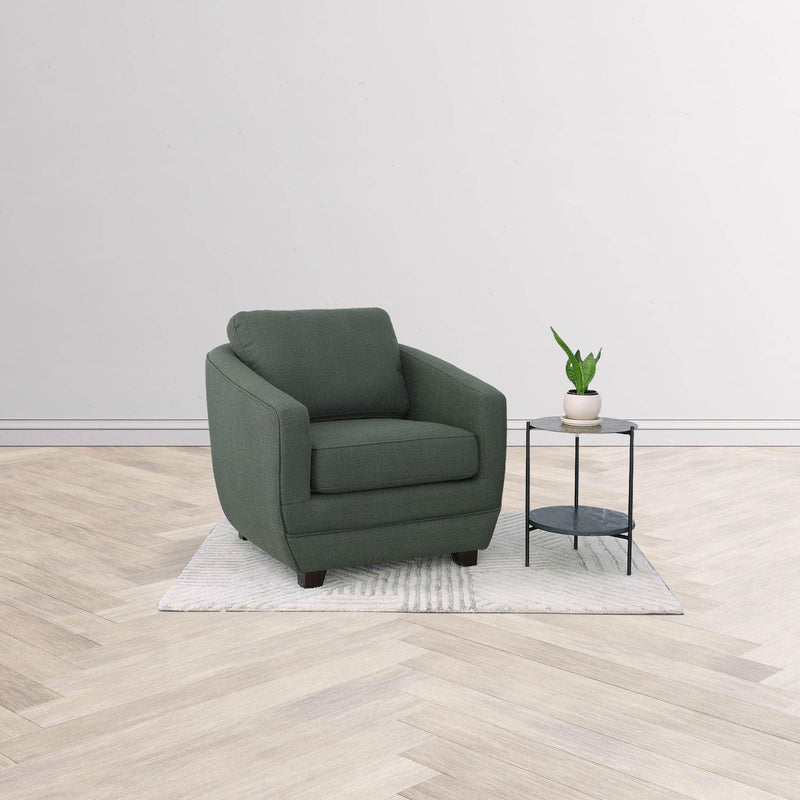  LH Imports Baltimo Stationary Fabric Accent Chair FTH014-E-CHAIR IMAGE 7