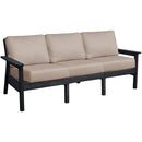 C.R. Plastic Products Tofino DSF283 Sofa - Black/Bliss Sand IMAGE 1
