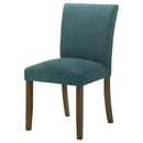  Coaster Furniture Cantley 106377 pholstered Dining Side Chair - Teal Blue IMAGE 4