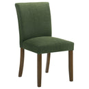  Coaster Furniture Cantley 106378 pholstered Dining Side Chair - Green IMAGE 1
