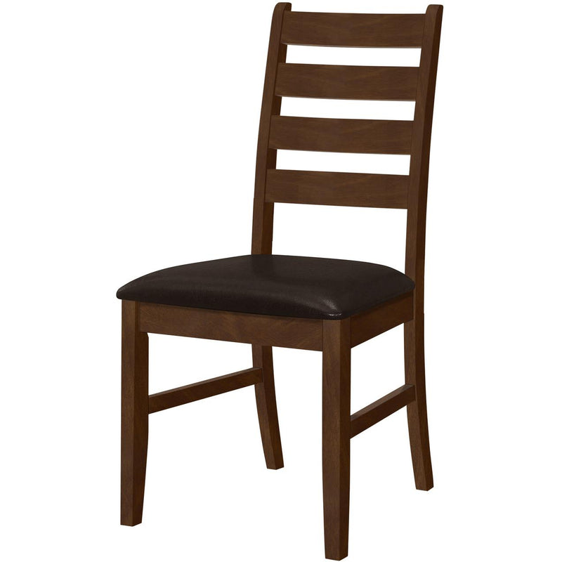  Monarch I 1372 Set of 2 Dining Chairs - Brown/Dark Brown IMAGE 2