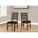  Monarch I 1372 Set of 2 Dining Chairs - Brown/Dark Brown IMAGE 4