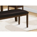  Monarch I 1373 Dining Bench - Brown/Dark Brown IMAGE 3